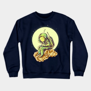 Astronaut - Why in the cloud + Crewneck Sweatshirt